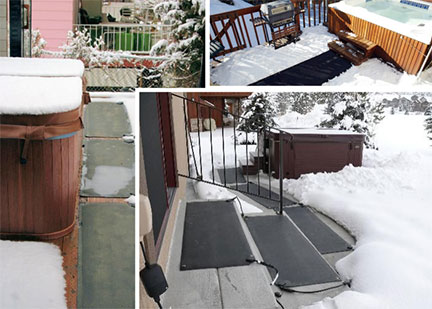 heattrak snow melting mats